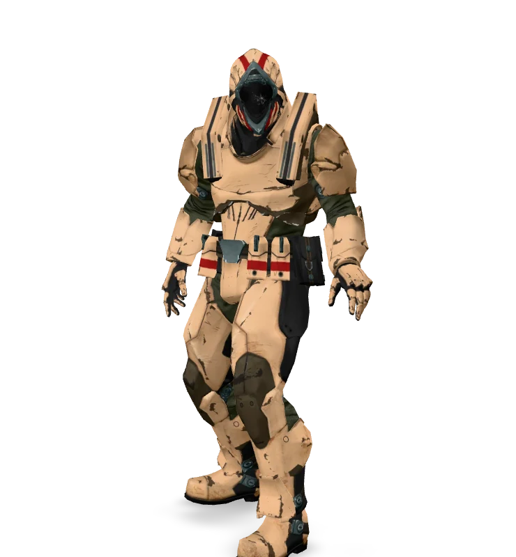 A rigged 3D character from the CORPORE pipeline, shown as a still frame